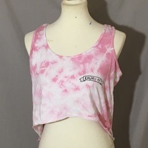 Black Matter tie dye Kawaii AF Halter top